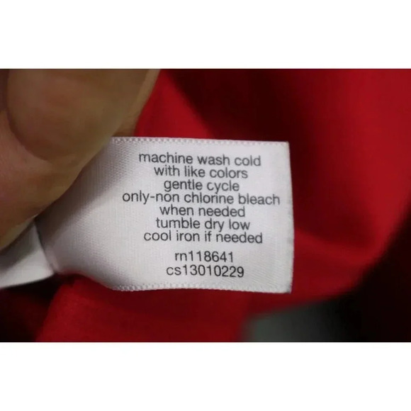 Lane Bryant Red Full Zip Jacket-Zip Pockets-Size 28-New without Tags - Picture 6 of 9